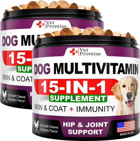 (2 Pack) Charlie Paw's Chewies Dog Multivitamin